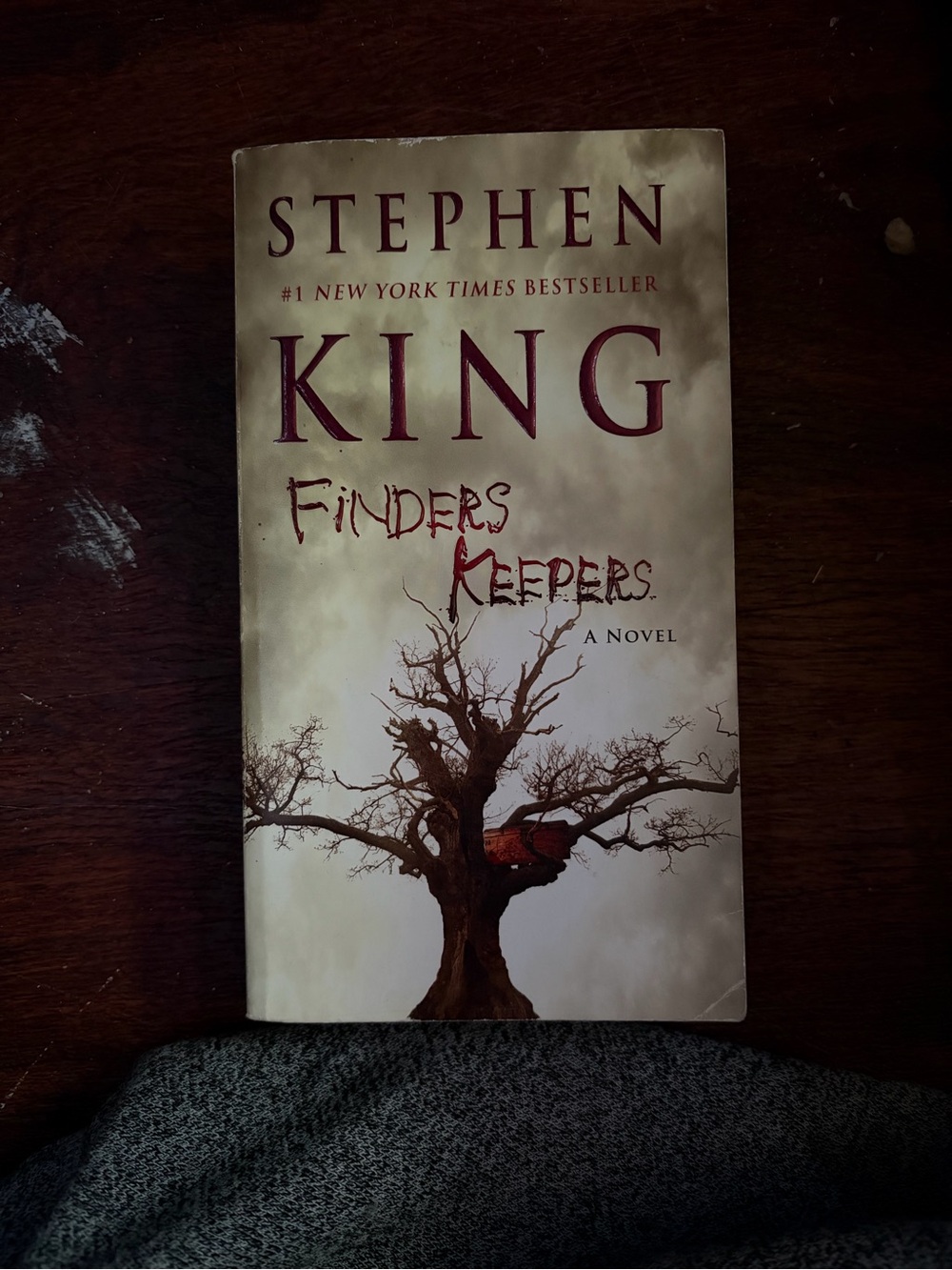 Finders Keepers Novel - Cream Cover